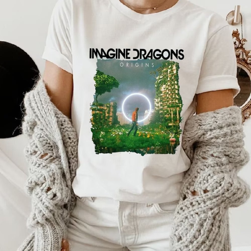 Imagine Dragons Origins Album Tshirt Origins Imagine Dragons Tee Shirt